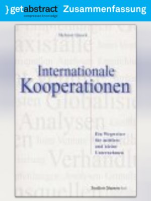 cover image of Internationale Kooperationen (Zusammenfassung)